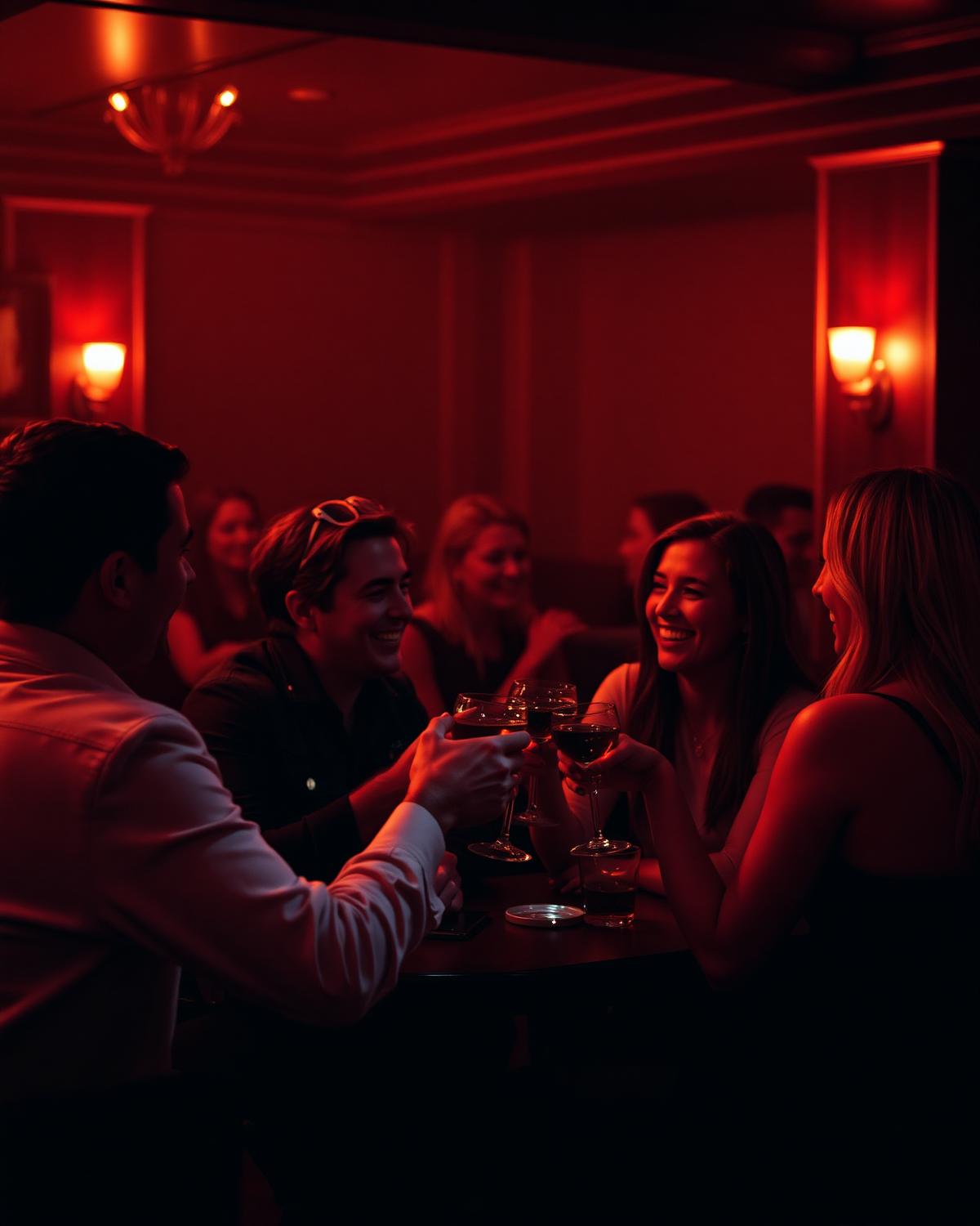 The members-only room